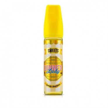 LEMON SHERBETS E LIQUID BY DINNER LADY - SWEETS 50ML 70VG