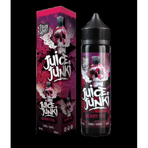 BERRY FIX E LIQUID BY JUICE JUNKI - DOOZY VAPE 50ML 70VG