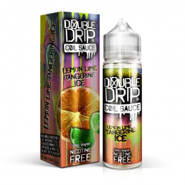 LEMON LIME TANGERINE ICE E LIQUID BY DOUBLE DRIP 50ML 80VG