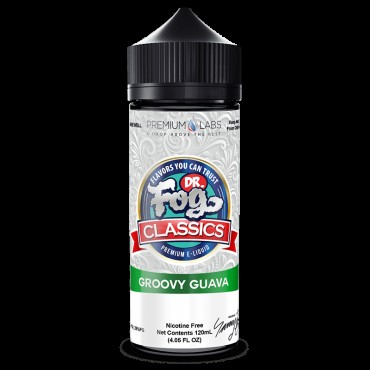 GROOVY GUAVA CLASSICS E LIQUID BY DR FOG 100ML 75VG