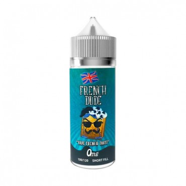 BLUEBERRY & CREAM FRENCH DUDE E LIQUID BY VAPE BREAKFAST CLASSIC 100ML 80VG