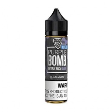 PURPLE BOMB ICED E LIQUID BY VGOD 50ML 70VG