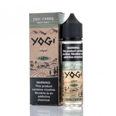 GREEN APPLE E LIQUID BY YOGI FARMS 50ML 70VG