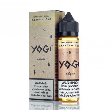 PEANUT BUTTER BANANA E LIQUID BY YOGI GRANOLA BAR 50ML 70VG