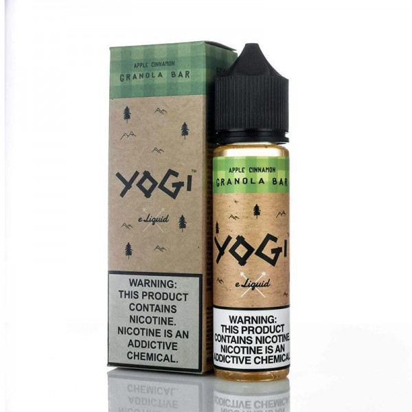 APPLE CINNAMON E LIQUID BY YOGI GRANOLA BAR 50ML 70VG