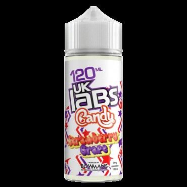 STRAWBERRY GRAPE E LIQUID BY UK LABS - CANDY 100ML 70VG