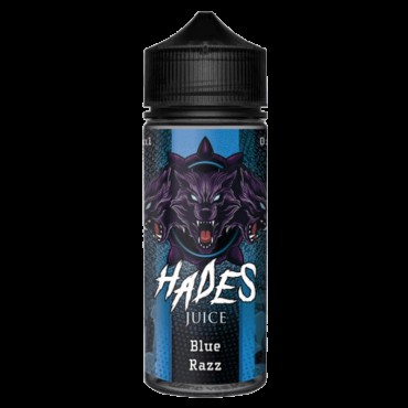 BLUE RAZZ E LIQUID BY HADES JUICE 100ML 70VG