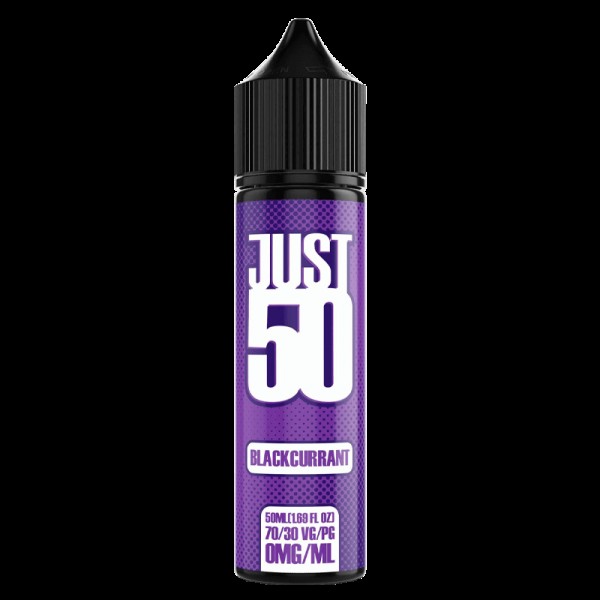 BLACKCURRANT E LIQUID BY JUST 50 50ML 70VG