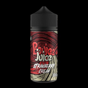 STRAWBERRY CREAM E LIQUID BY BOUJEE JUICE 100ML 70VG