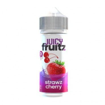 STRAWZ CHERRY E LIQUID BY JUICY FRUITZ 100ML 70VG