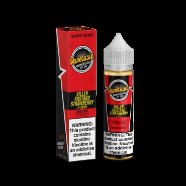 STRAWBERRY KILLER KUSTARD E LIQUID BY VAPETASIA 50ML 70VG