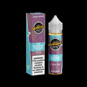 BLACKBERRY LEMONADE ICED E LIQUID BY VAPETASIA 50ML 70VG