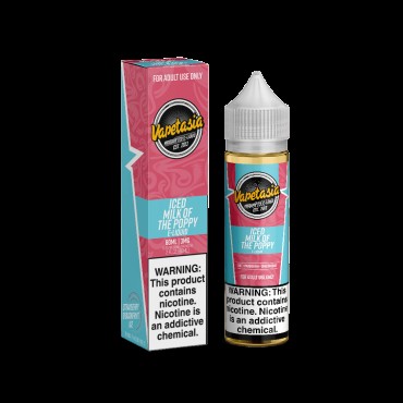 MILK OF THE POPPY ICED E LIQUID BY VAPETASIA 50ML 70VG