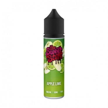 APPLE LIME E LIQUID BY THE SWEET STUFF 50ML 70VG