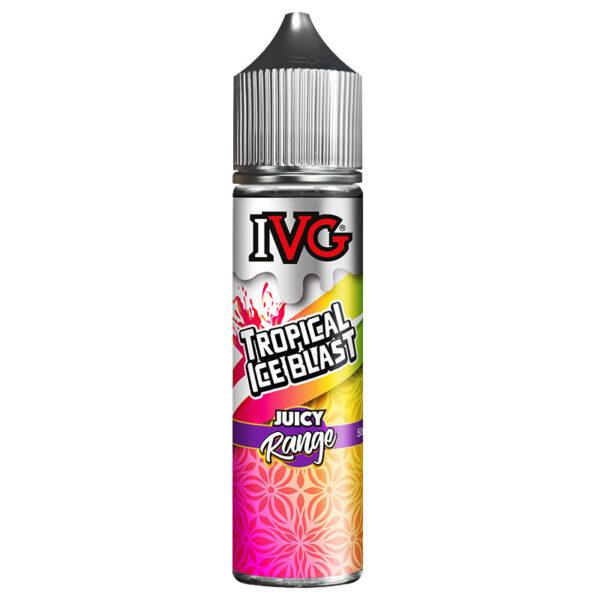 TROPICAL ICEBLAST E LIQUID BY I VG JUICY RANGE 50ML 70VG