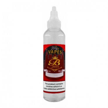 GRAPE, RASPBERRY & BLACKCURRANT E LIQUID BY THE KING OF VAPES - B JUICE 100ML 70VG