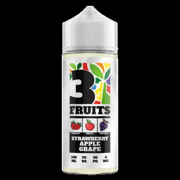 STRAWBERRY APPLE GRAPE E LIQUID BY 3 FRUITS 100ML 70VG