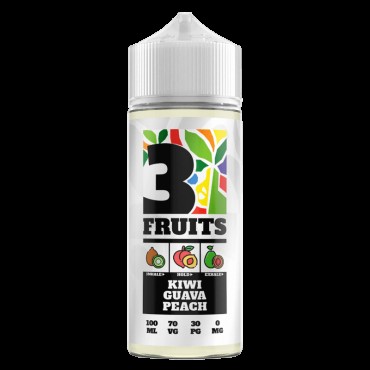 KIWI GUAVA PEACH E LIQUID BY 3 FRUITS 100ML 70VG