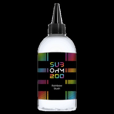 RAINBOW SLUSH E LIQUID BY SUB OHM 200 200ML 70VG