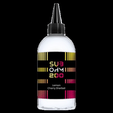 LEMON CHERRY SHERBET E LIQUID BY SUB OHM 200 200ML 70VG