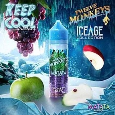 MATATA ICED E LIQUID BY 12 MONKEYS 50ML 75VG