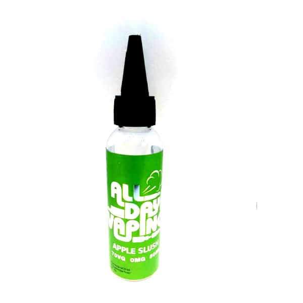 APPLE SLUSH E LIQUID BY ALL DAY VAPING 50ML 70VG