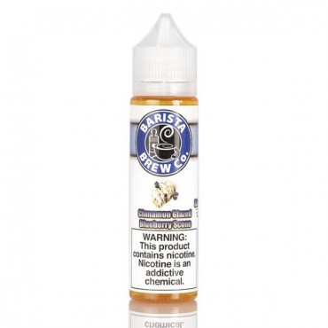 CINNAMON GLAZED BLUEBERRY SCONE E LIQUID BY BARISTA BREW CO 50ML 80VG