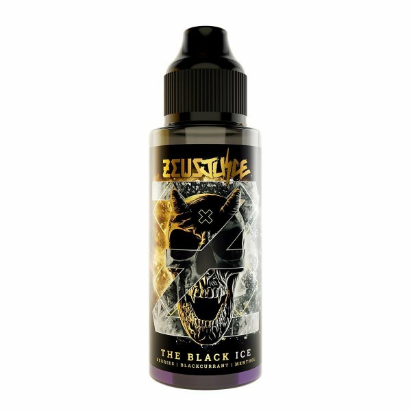 THE BLACK ICE E LIQUID BY ZEUS JUICE 100ML 70VG