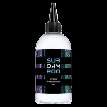 GRAPE WATERMELON E LIQUID BY SUB OHM 200 200ML 70VG