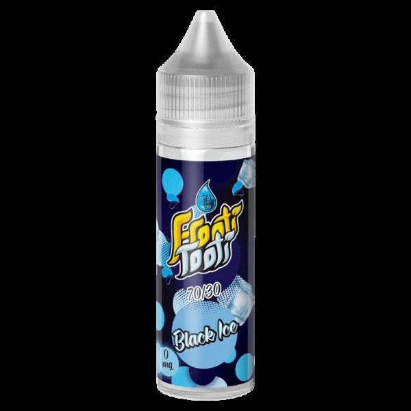 BLACK ICE E LIQUID BY FROOTI TOOTI 50ML 70VG