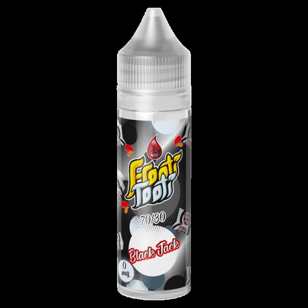 BLACK JACK E LIQUID BY FROOTI TOOTI 50ML 70VG