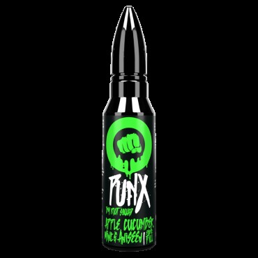 APPLE CUCUMBER MINT & ANISEED E LIQUID BY PUNX BY RIOT SQUAD 50ML 70VG