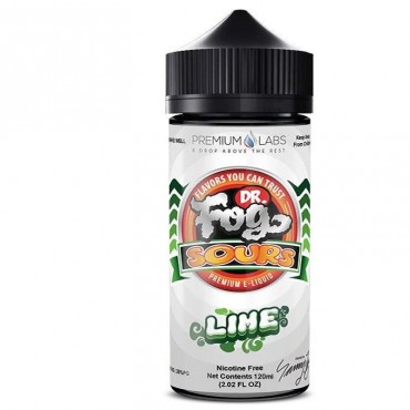 LIME SOUR E LIQUID BY DR FOG 100ML 75VG