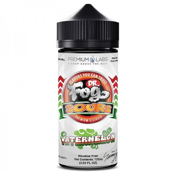 WATERMELON SOUR E LIQUID BY DR FOG 100ML 75VG