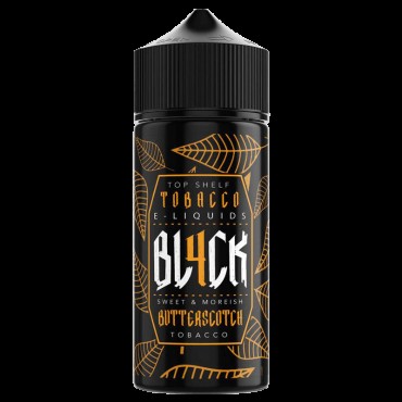 BUTTERSCOTCH TOBACCO E LIQUID BY BL4CK 100ML 70VG