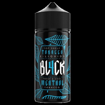 MENTHOL TOBACCO E LIQUID BY BL4CK 100ML 70VG