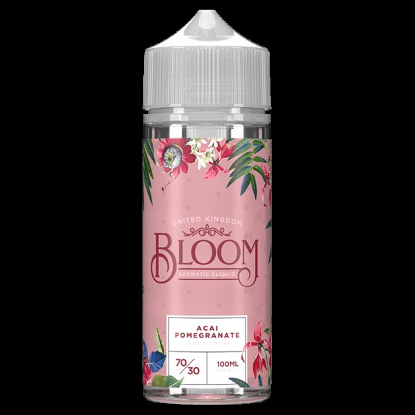 ACAI POMEGRANATE E LIQUID BY BLOOM 100ML 70VG