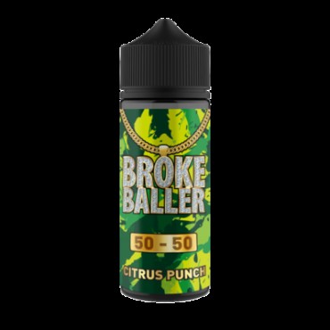 CITRUS PUNCH E LIQUID BY BROKE BALLER 100ML 50VG