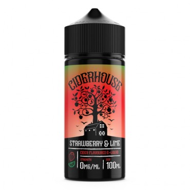 STRAWBERRY & LIME E LIQUID BY CIDERHOUSE 100ML 70VG