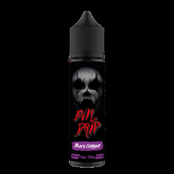 BLACKCURRANT E LIQUID BY EVIL DRIP 50ML 70VG