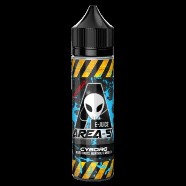 CYBORG E LIQUID BY AREA 51 50ML 50VG