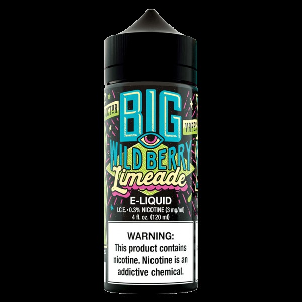 WILDBERRY LIMEADE E LIQUID BY BIG BOTTLE CO 100ML 70VG