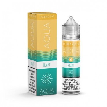 BLAST E LIQUID BY AQUA TOBACCO - MARINA VAPES 50ML 70VG