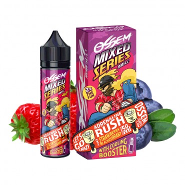 ADRENALINE RUSH E LIQUID BY OSSEM - MIX SERIES 50ML 70VG