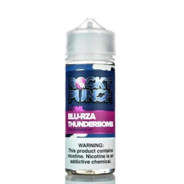 BLU RZA THUNDERBOMB E LIQUID BY OKVMI - ROCKT PUNCH 100ML 70VG