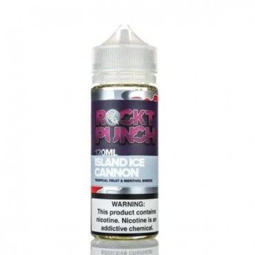 ISLAND ICE CANNON E LIQUID BY OKVMI - ROCKT PUNCH 100ML 70VG