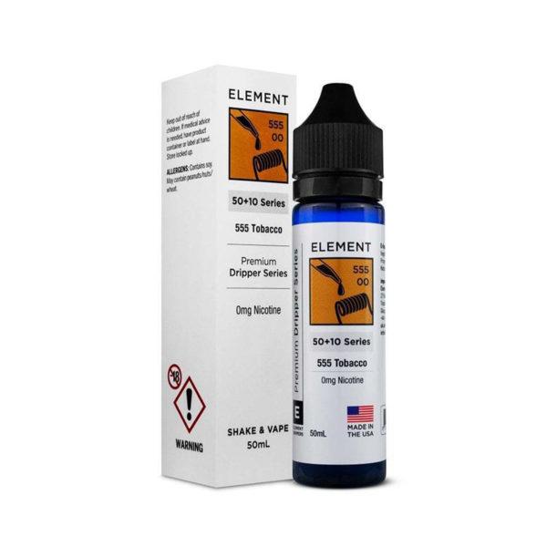 555 TOBACCO BY ELEMENT 50ML 80VG