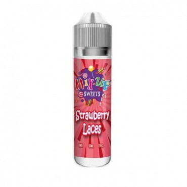 STRAWBERRY LACES E LIQUID BY MIX UP SWEETS 50ML 70VG