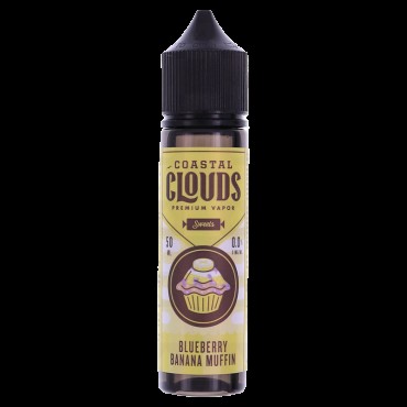 BLUEBERRY BANANA MUFFIN E LIQUID BY COASTAL CLOUDS - SWEETS  50ML 70VG