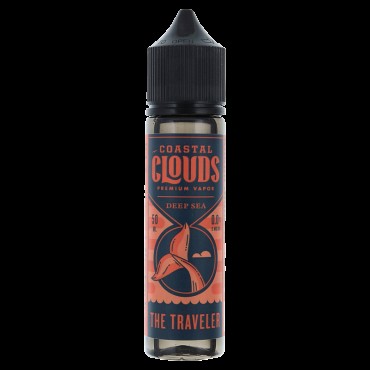 THE TRAVELER E LIQUID BY COASTAL CLOUDS - DEEP SEA 50ML 70VG